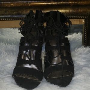 MADDEN GIRL LACE UP BOOTIES